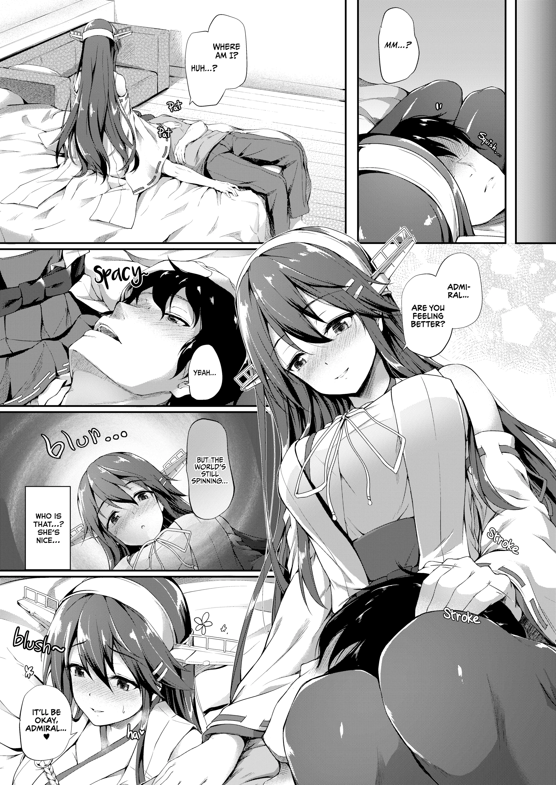 Haruna is a Bad Girl porn comic picture 6