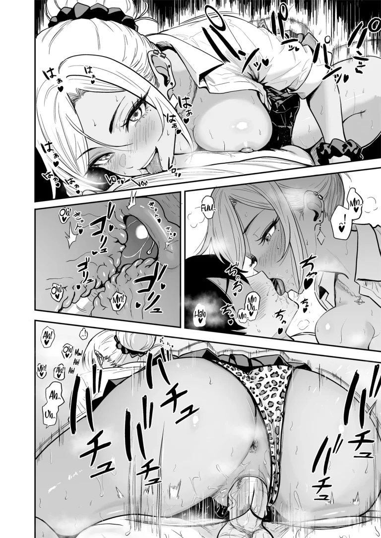 Having Tons of Bareback Sex with Gyarus 3 porn comic picture 19