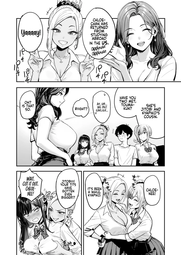 Having Tons of Bareback Sex with Gyarus 3 porn comic picture 22