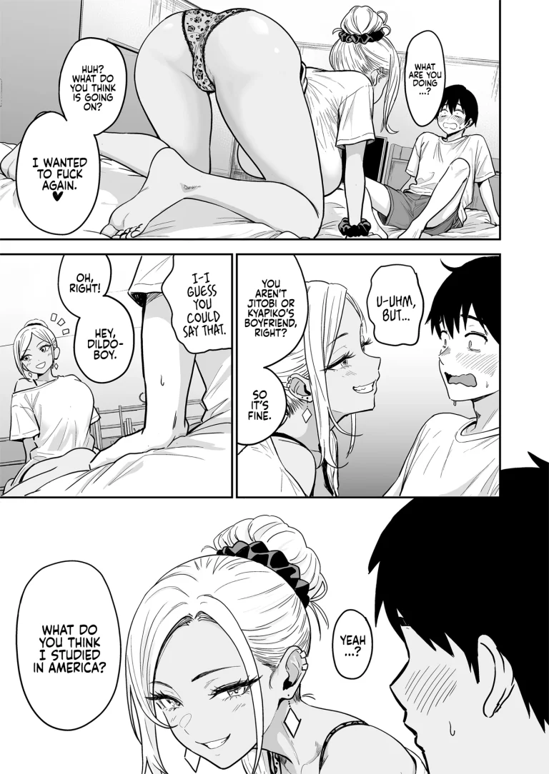 Having Tons of Bareback Sex with Gyarus 3 porn comic picture 25