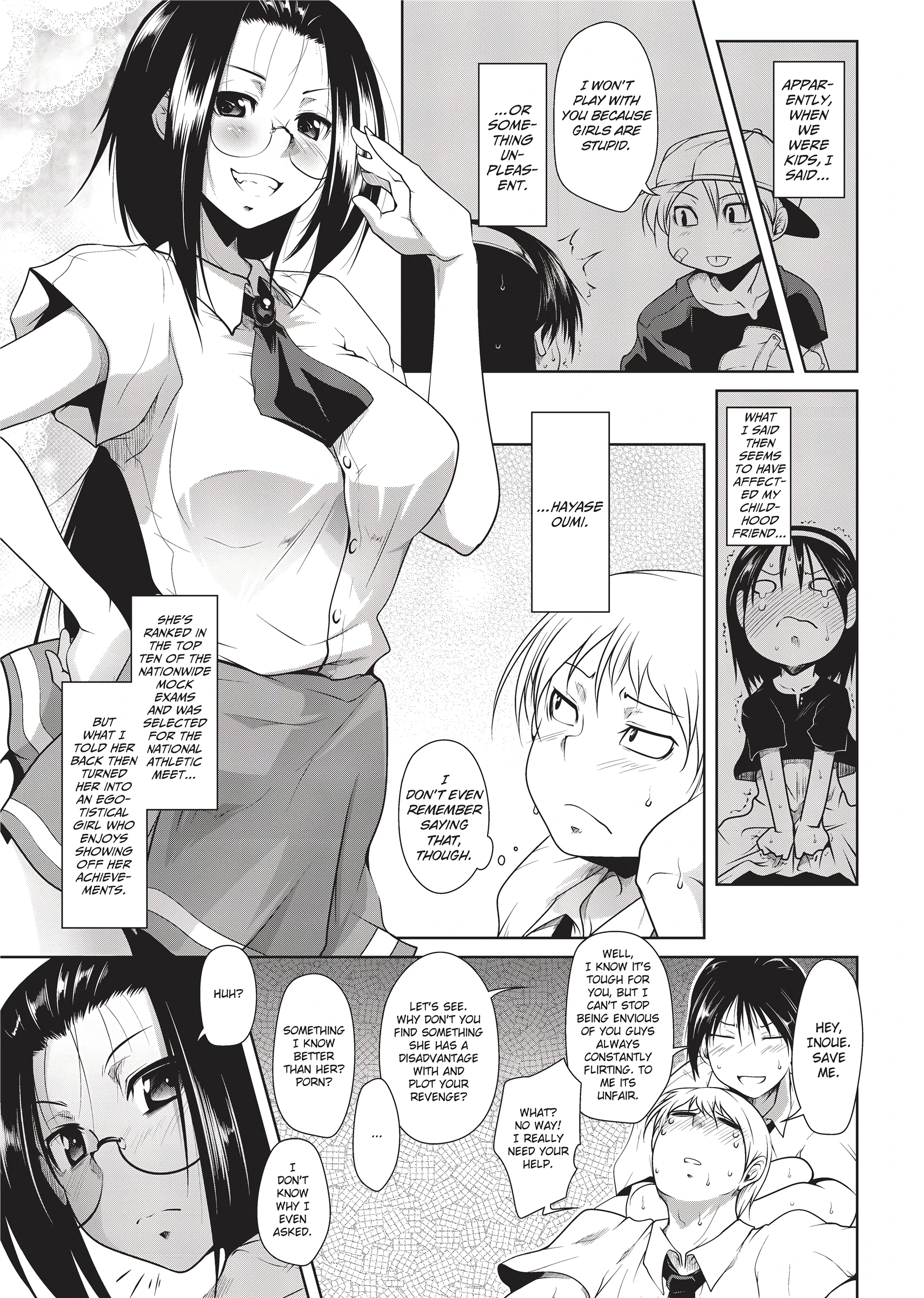Hayase is Learning porn comic picture 3