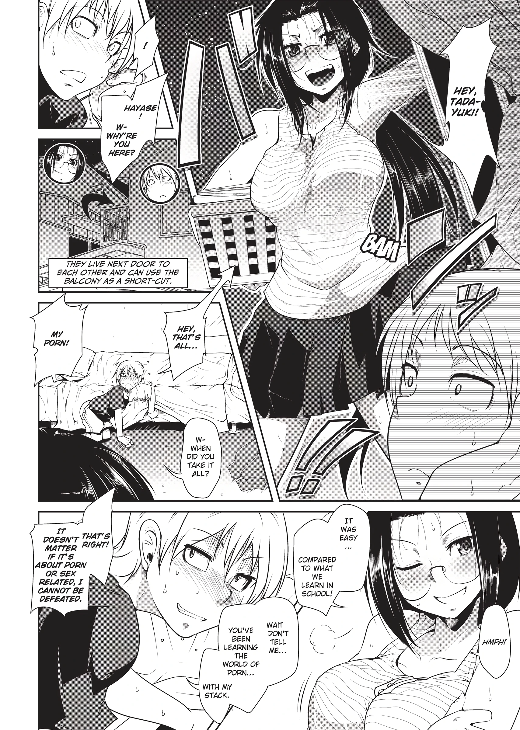 Hayase is Learning porn comic picture 6