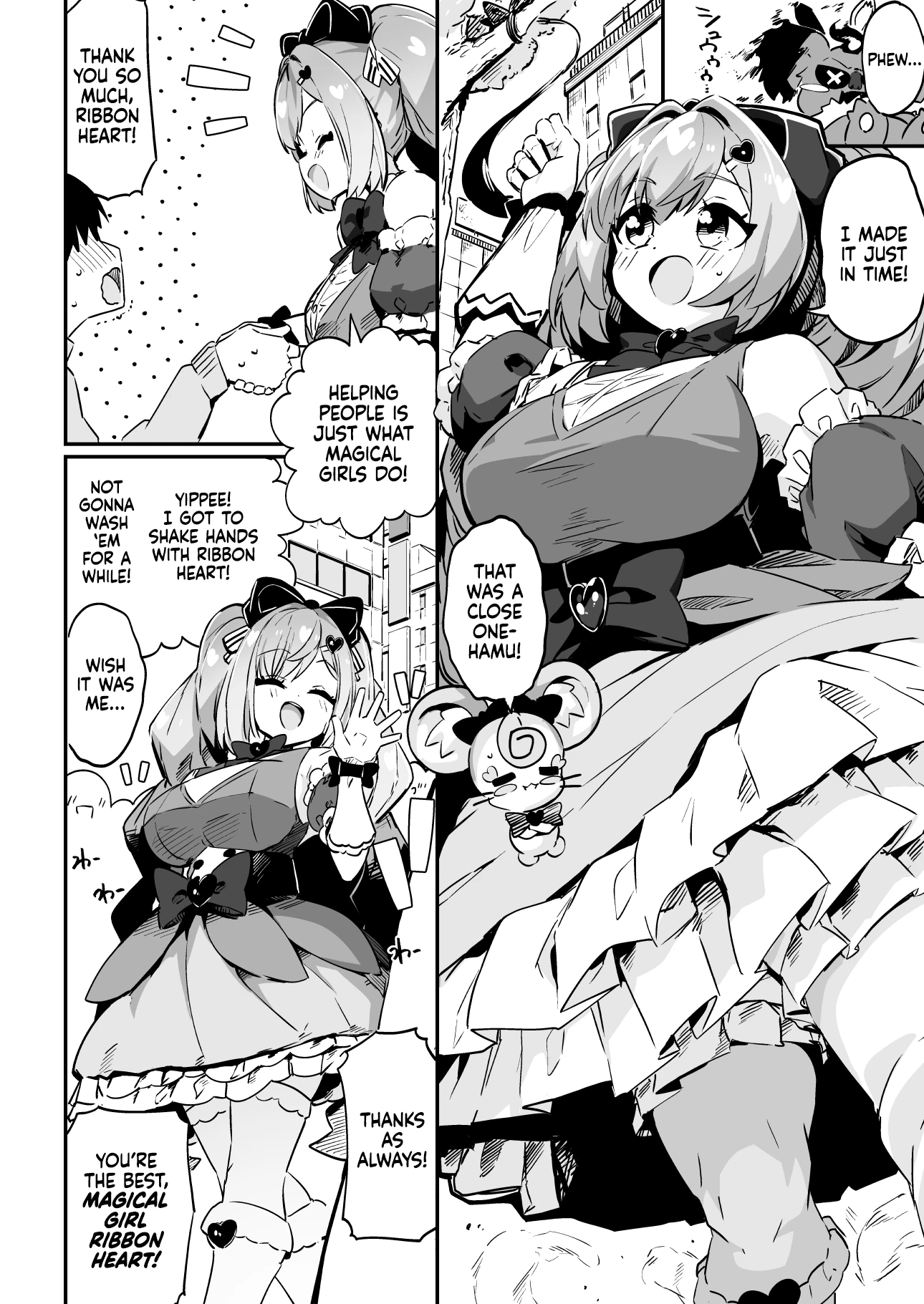 Healing (Breaking) a Magical Girl - Only Oji-san Can Cure Her Wounds! porn comic picture 3