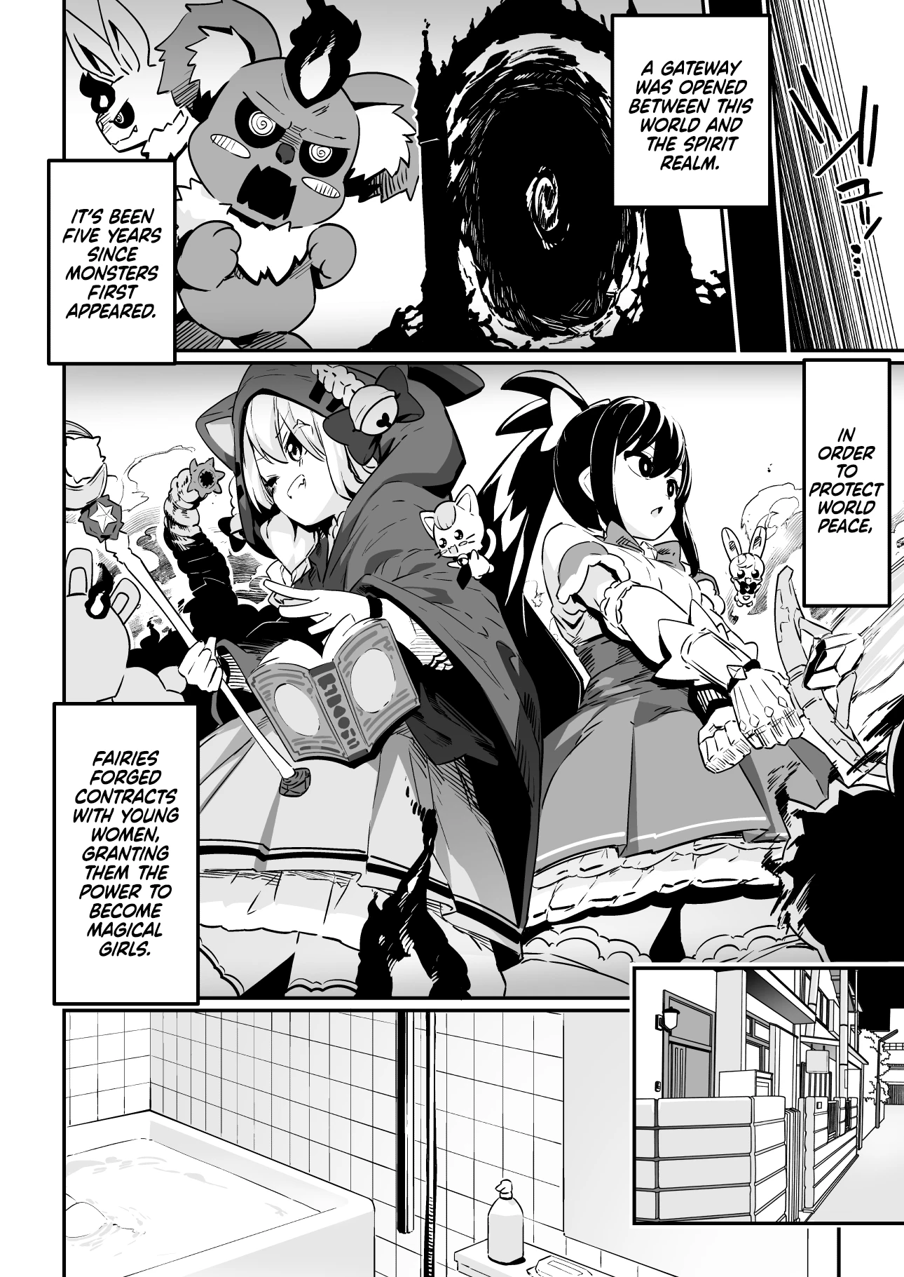 Healing (Breaking) a Magical Girl - Only Oji-san Can Cure Her Wounds! porn comic picture 5