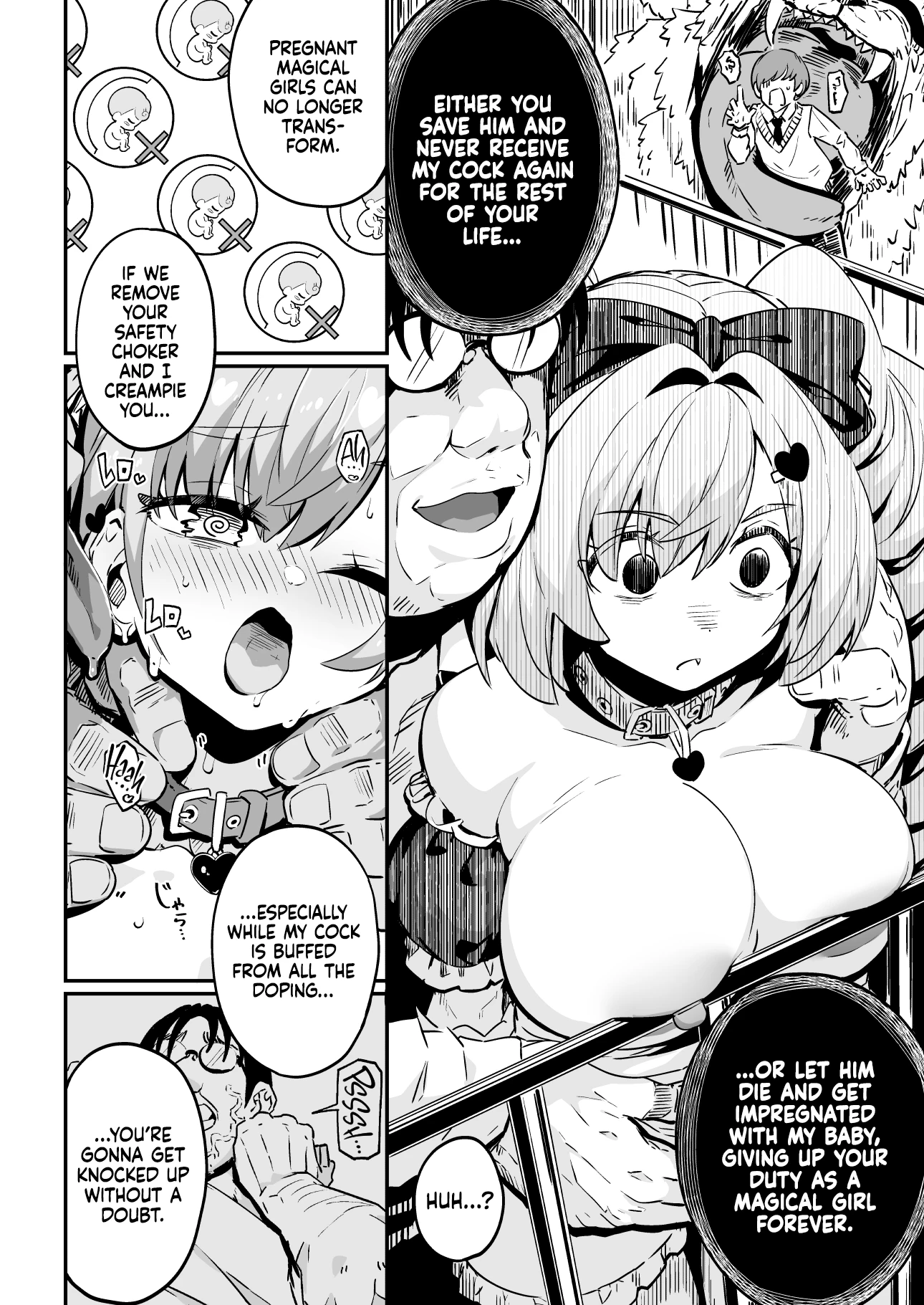 Healing (Breaking) a Magical Girl - Only Oji-san Can Cure Her Wounds! porn comic picture 58