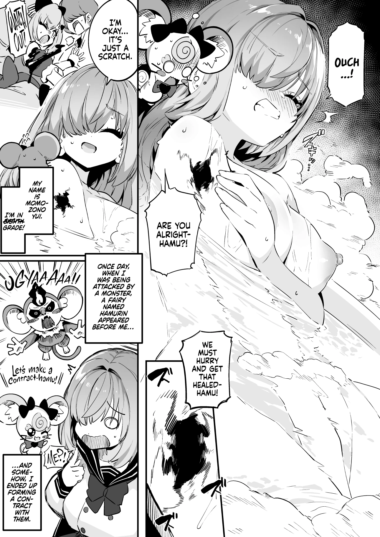 Healing (Breaking) a Magical Girl - Only Oji-san Can Cure Her Wounds! porn comic picture 6