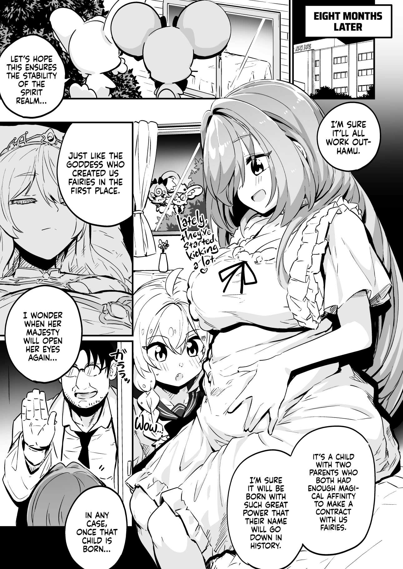 Healing (Breaking) a Magical Girl - Only Oji-san Can Cure Her Wounds! porn comic picture 69