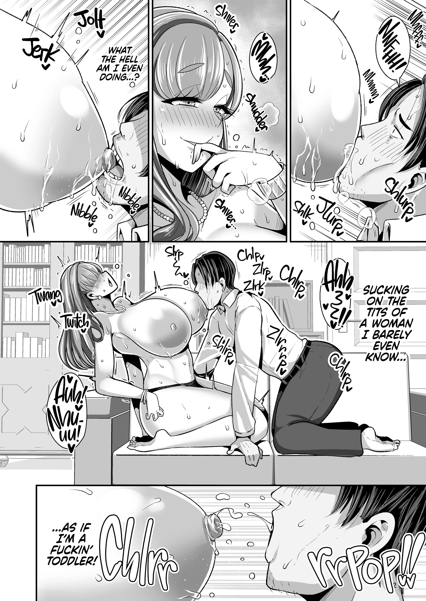 Her, My Younger Well-Endowed Stepmom, and Me, a Sill Old Guy Who’s Only Ever Wanted to Be Loved porn comic picture 11