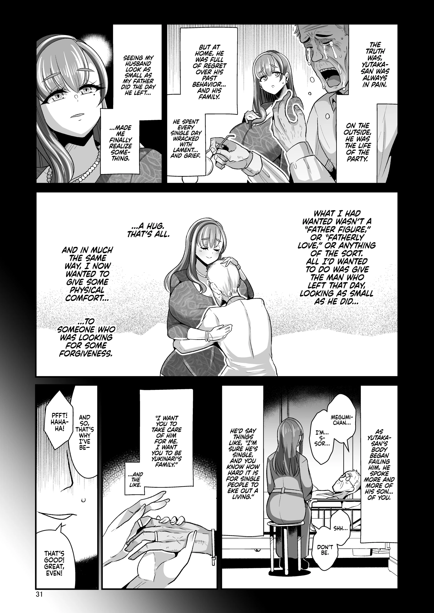 Her, My Younger Well-Endowed Stepmom, and Me, a Sill Old Guy Who’s Only Ever Wanted to Be Loved porn comic picture 30