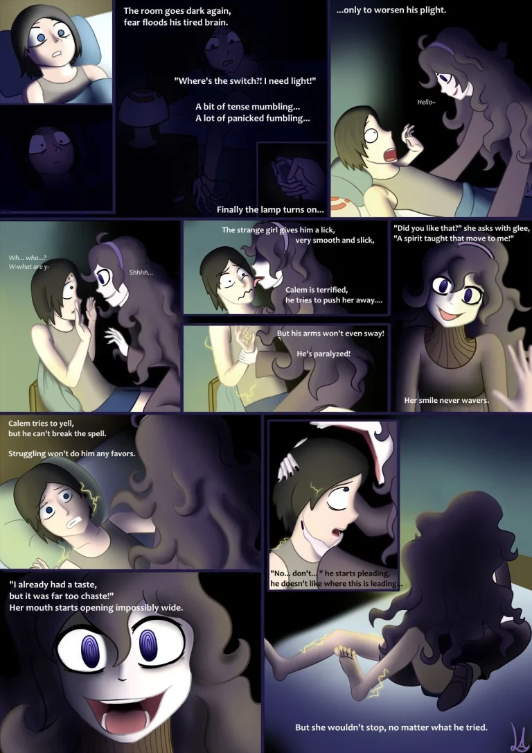 Hexed Halloween porn comic picture 3