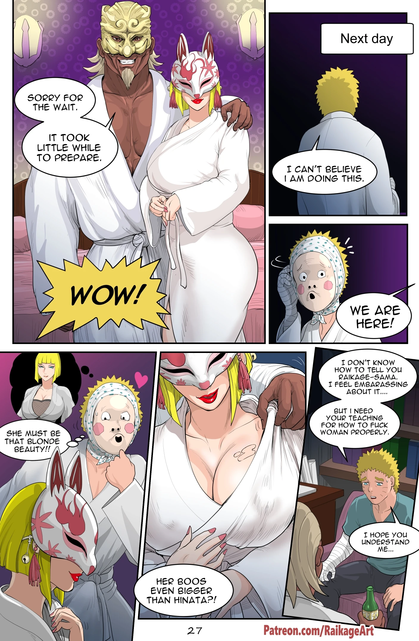 Hidden Affair of Konoha 2 porn comic picture 28