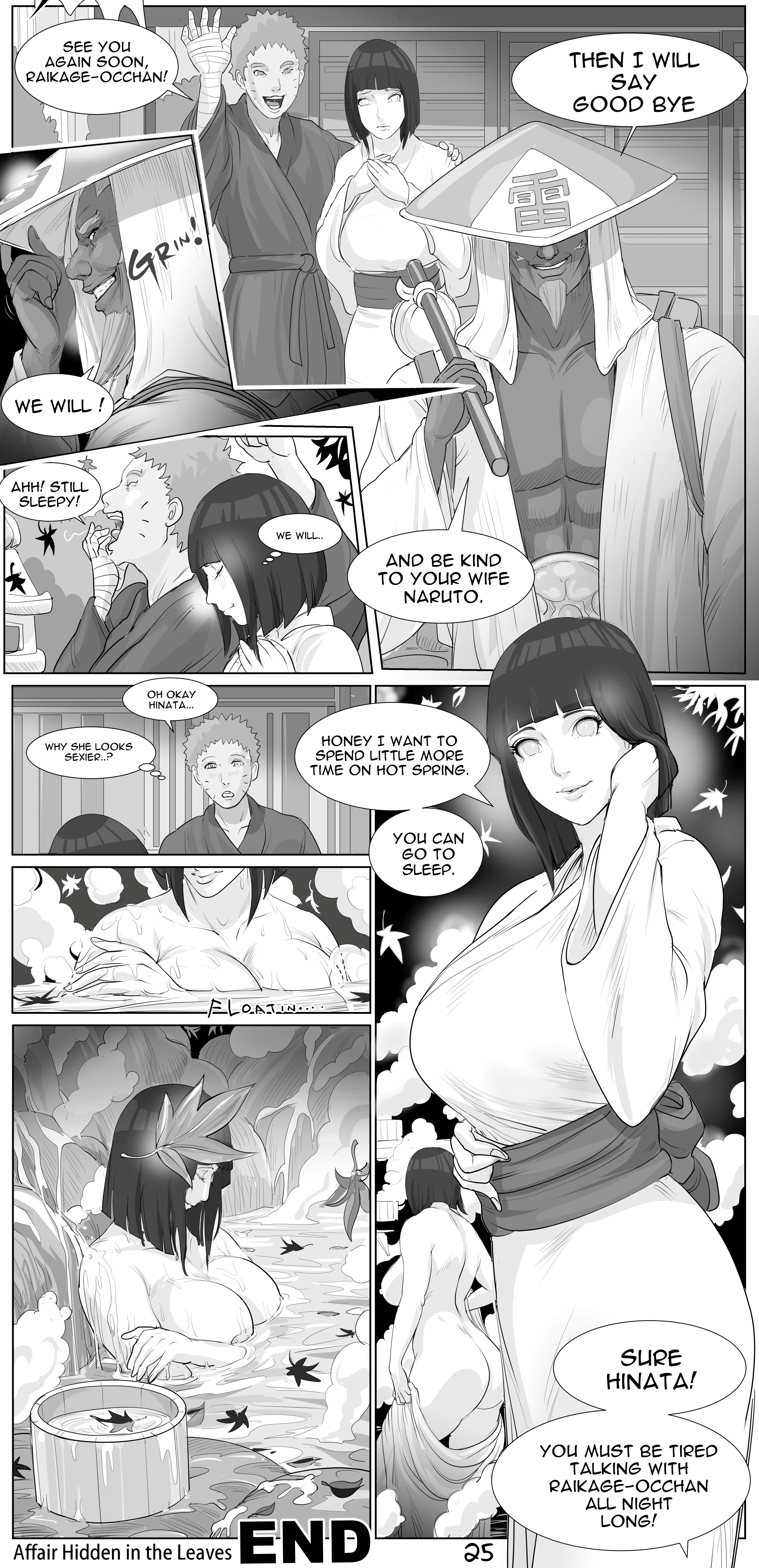 Hidden Affair of Konoha porn comic picture 28