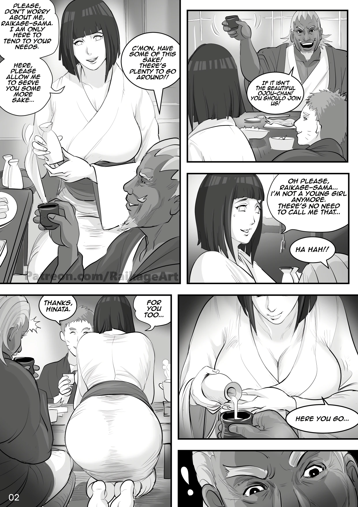 Hidden Affair of Konoha porn comic picture 3