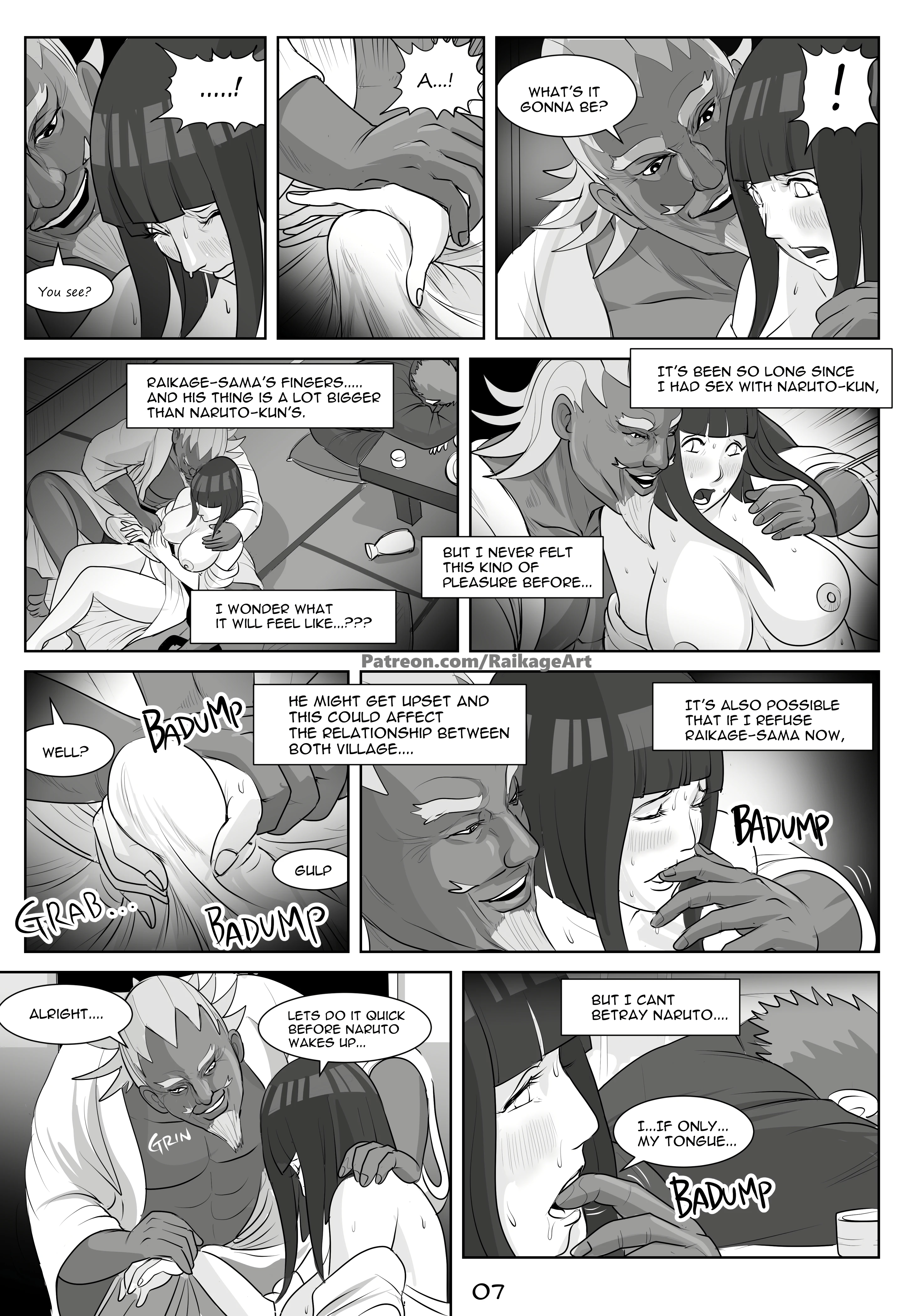 Hidden Affair of Konoha porn comic picture 8