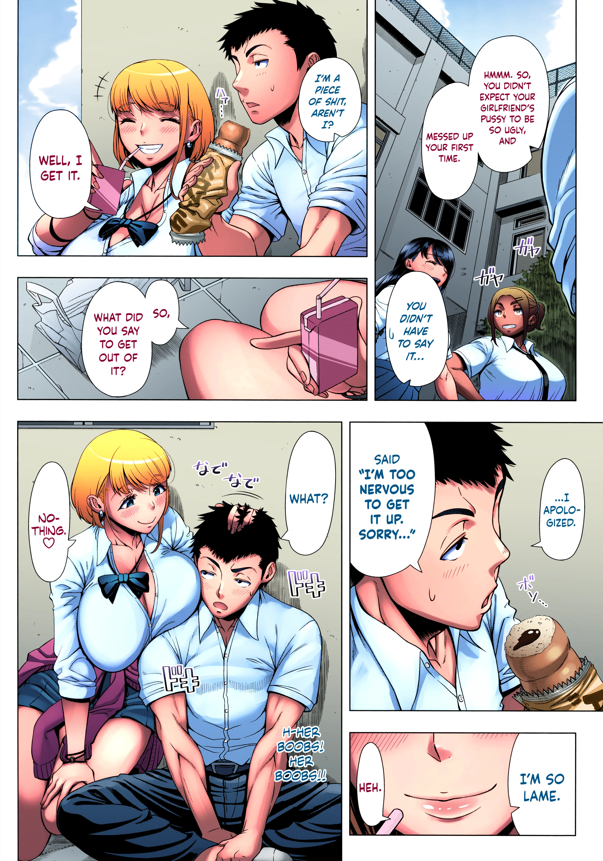 High School Slut's Love Consultation porn comic picture 6