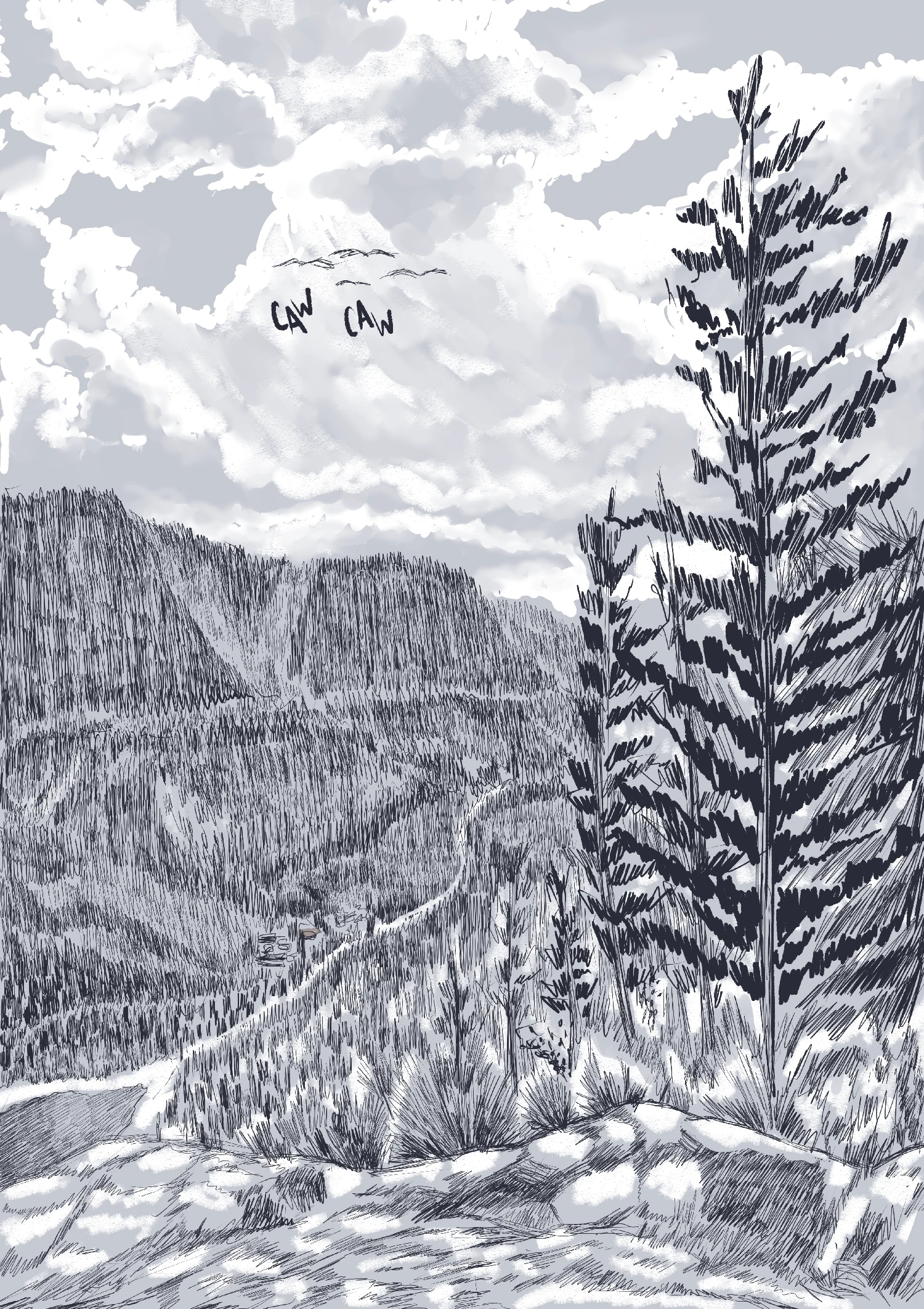 Hiking The Great Outdoors With You! porn comic picture 40