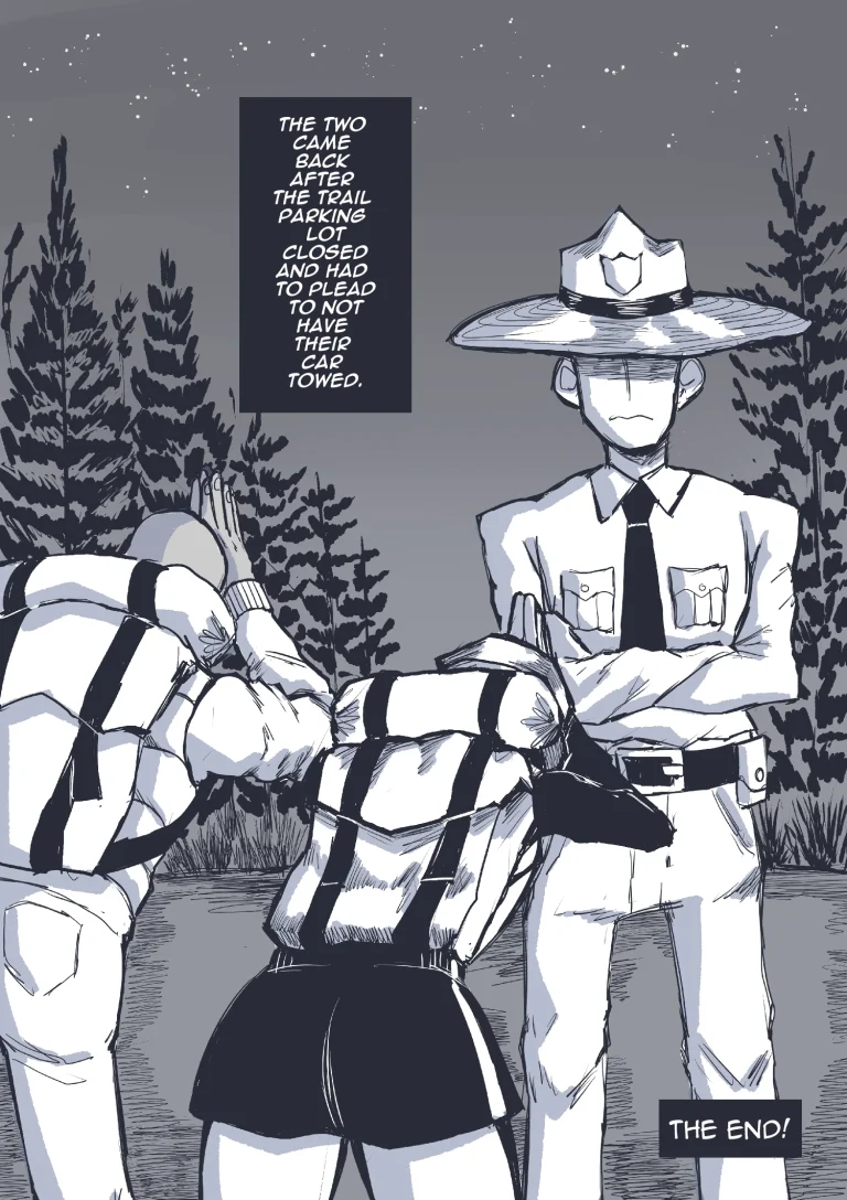 Hiking The Great Outdoors With You! porn comic picture 41