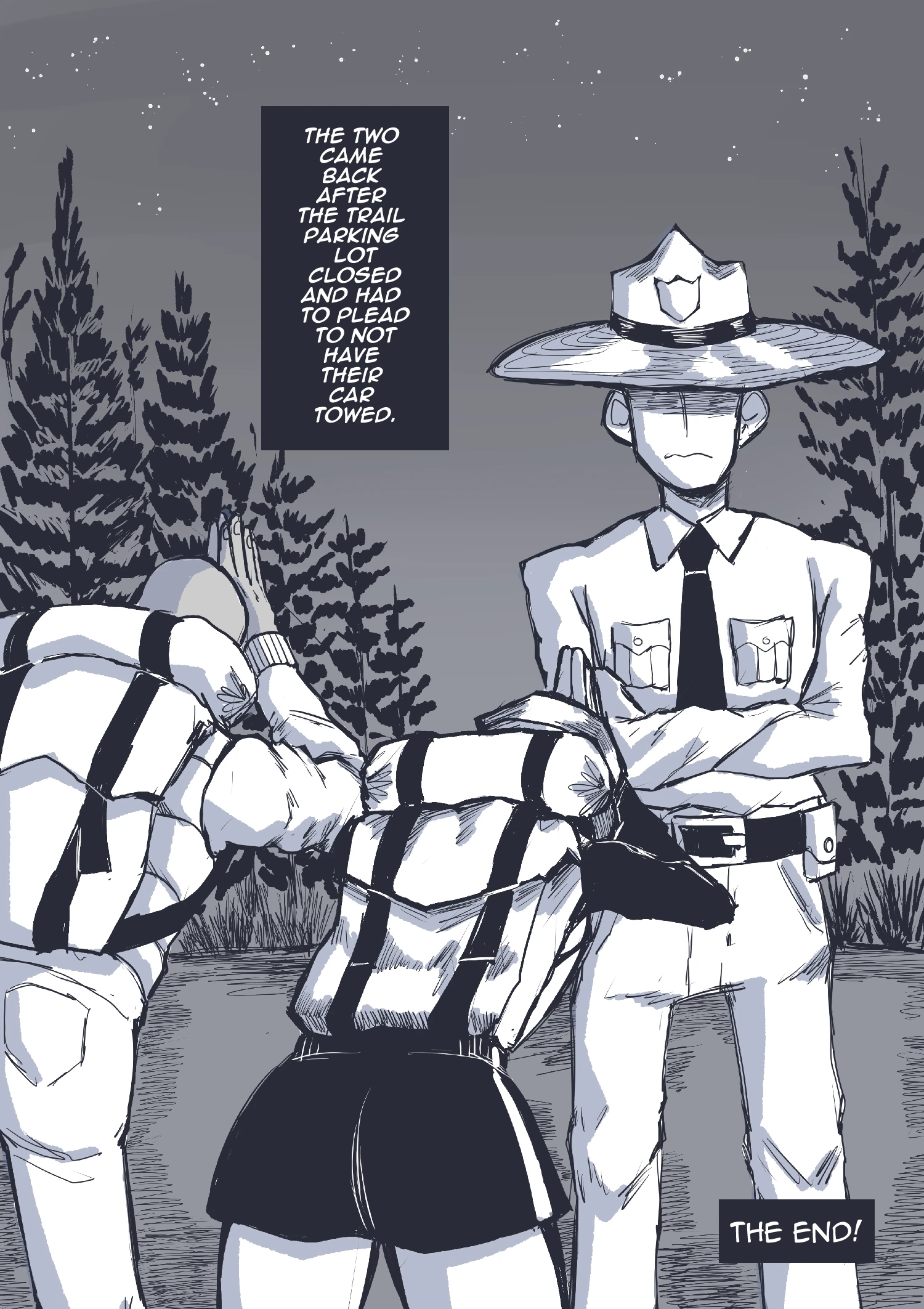 Hiking The Great Outdoors With You! porn comic picture 41