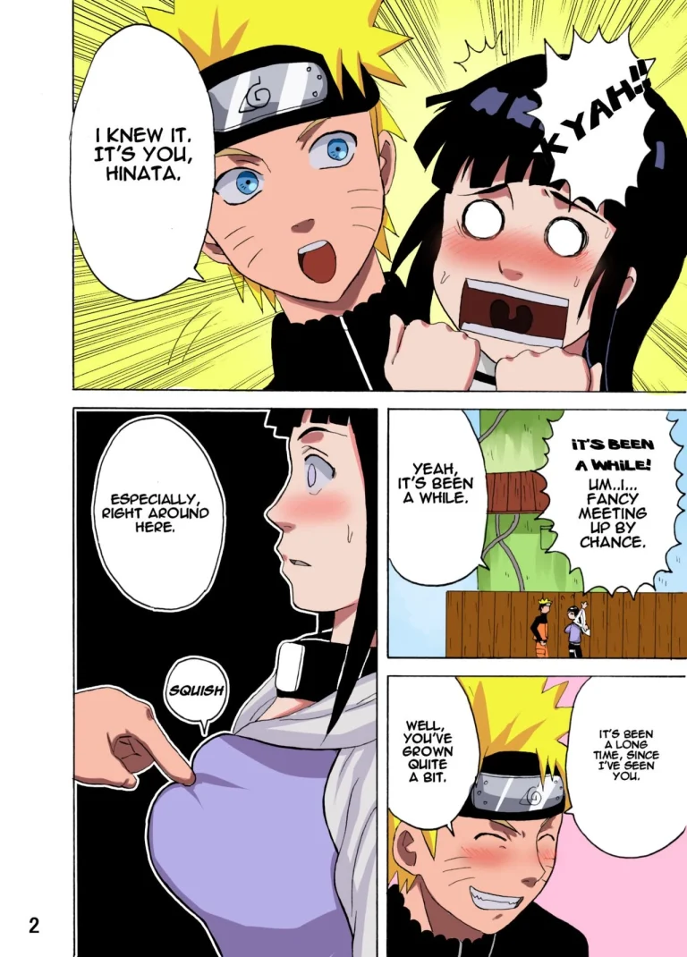 Hinata Fight (Colored) porn comic picture 3