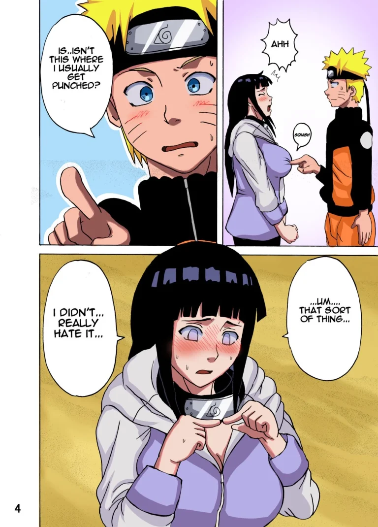 Hinata Fight (Colored) porn comic picture 5