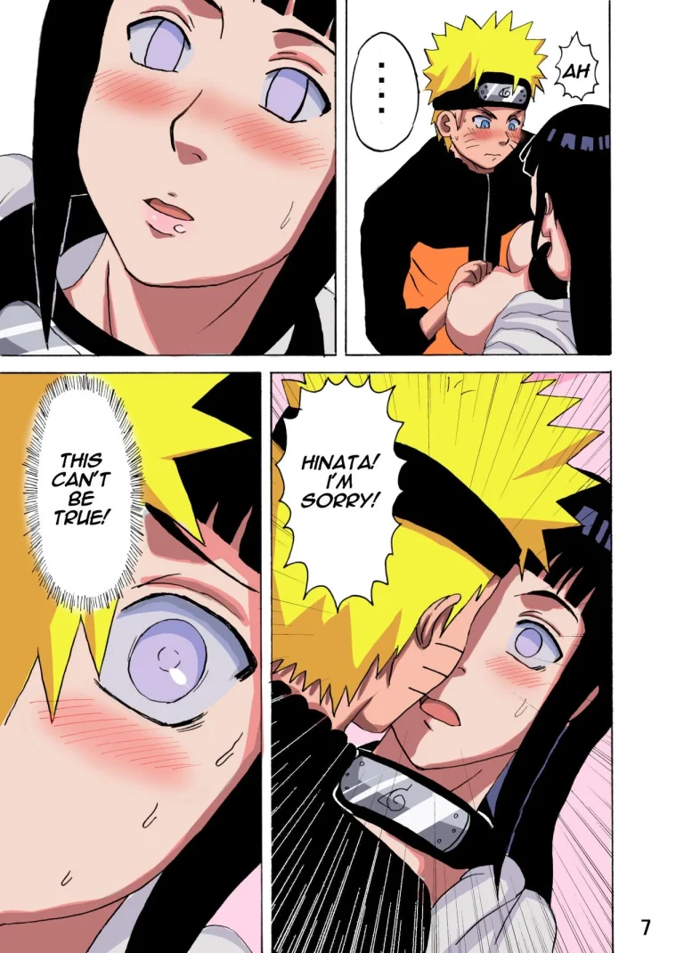 Hinata Fight (Colored) porn comic picture 8