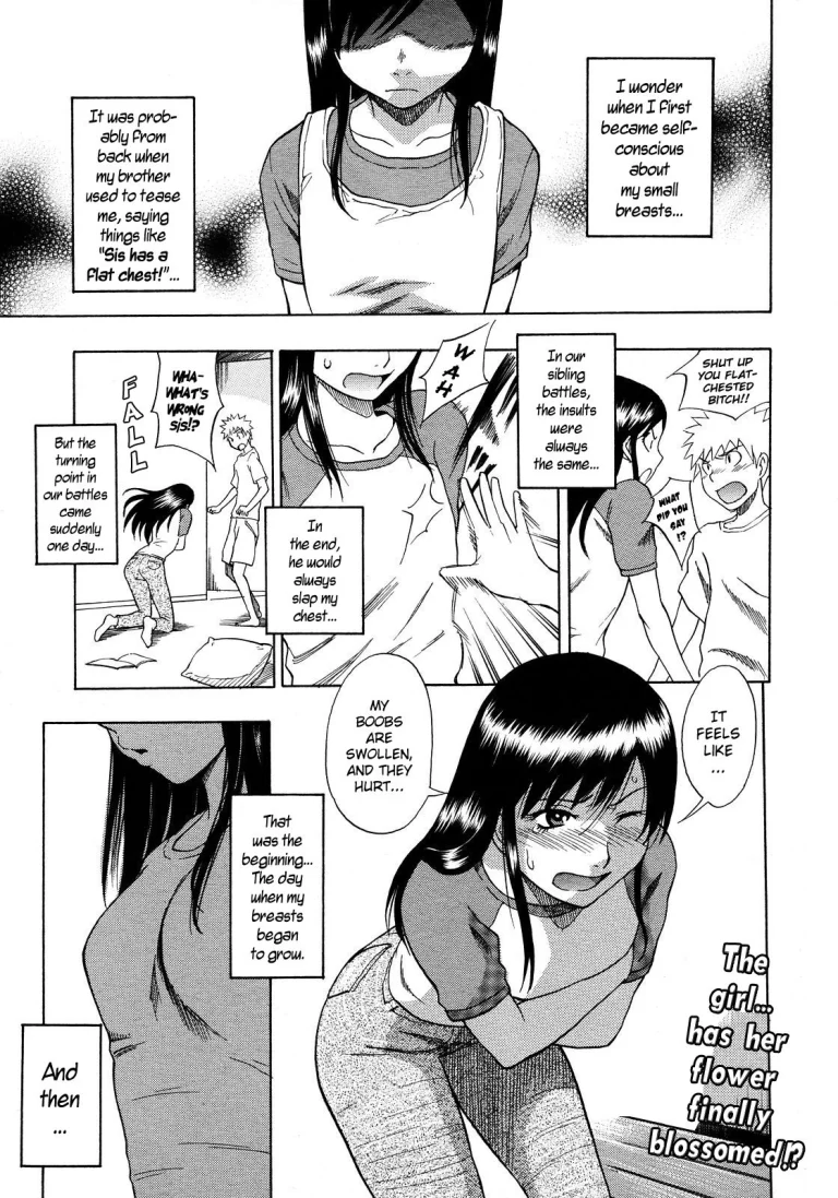 Hinnyuu Kyonyuu History | Tiny Boobs Giant Tits History porn comic picture 1