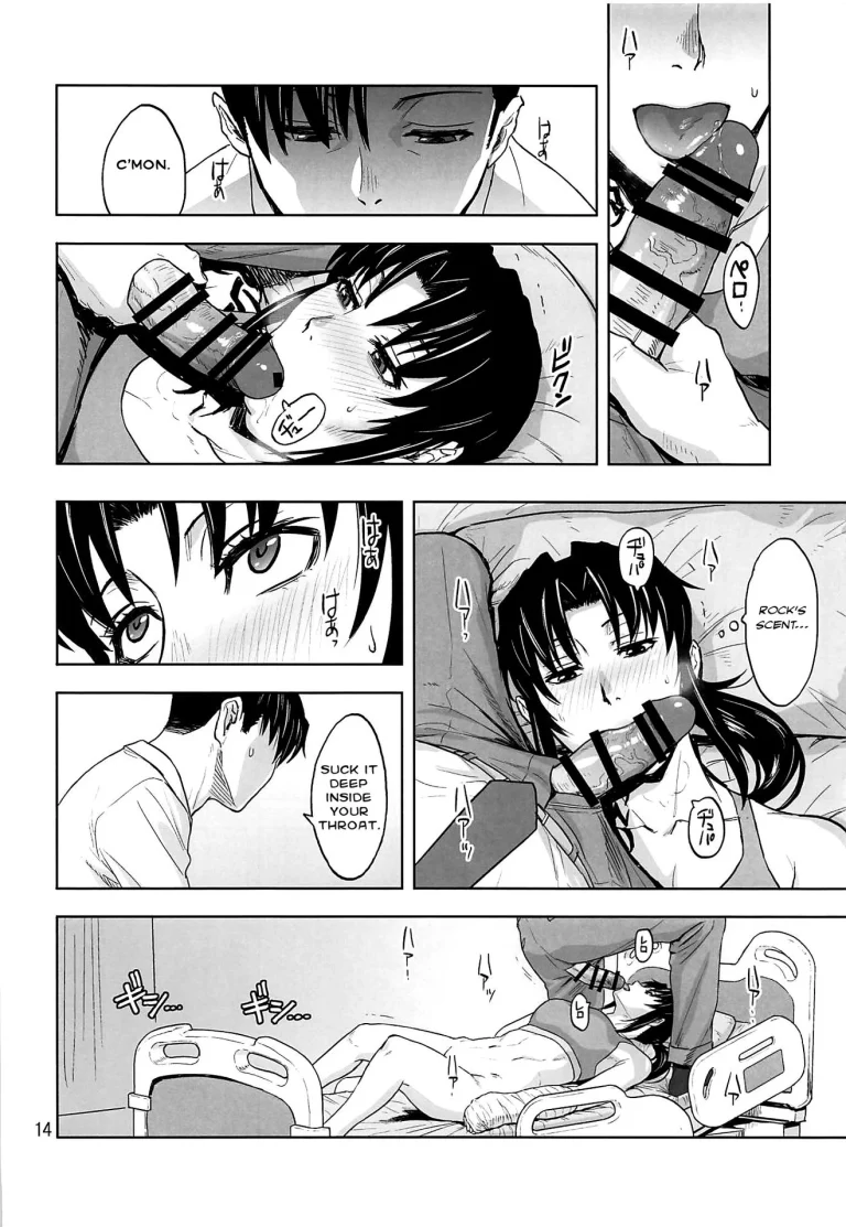 Honeoridoku - I can't use my hands porn comic picture 13