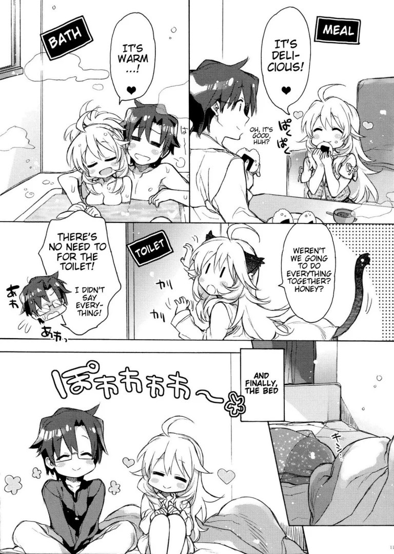 Honey and Miki's feelings porn comic picture 10