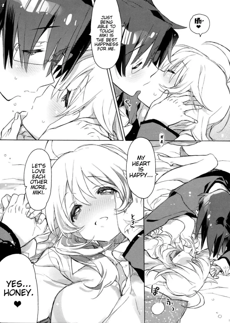 Honey and Miki's feelings porn comic picture 12