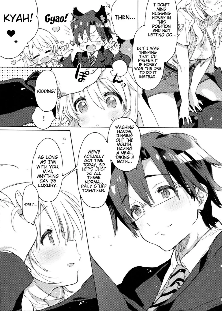 Honey and Miki's feelings porn comic picture 8