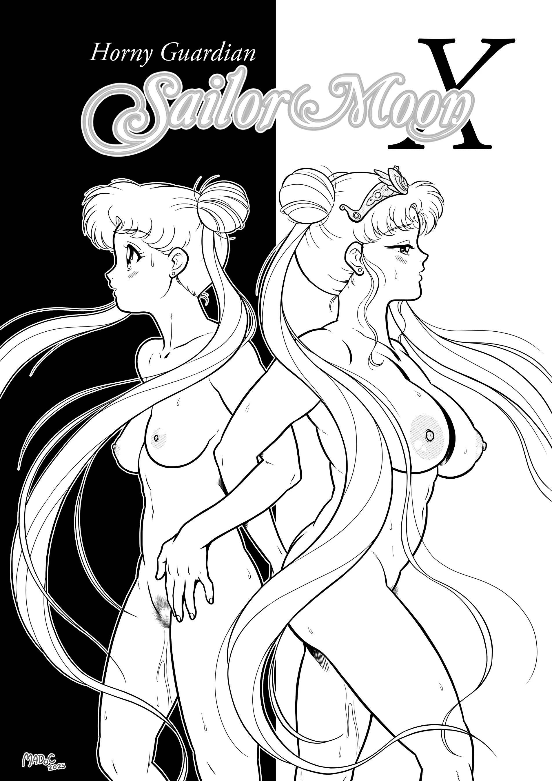 Horny Guardian X porn comic picture 1