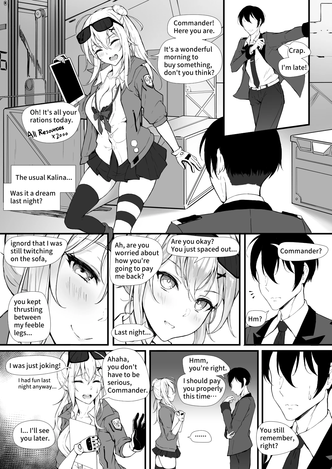 How Many Diamonds a Kiss Worth? porn comic picture 32