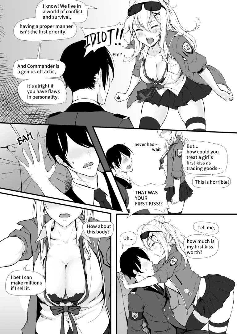 How Many Diamonds a Kiss Worth? porn comic picture 8