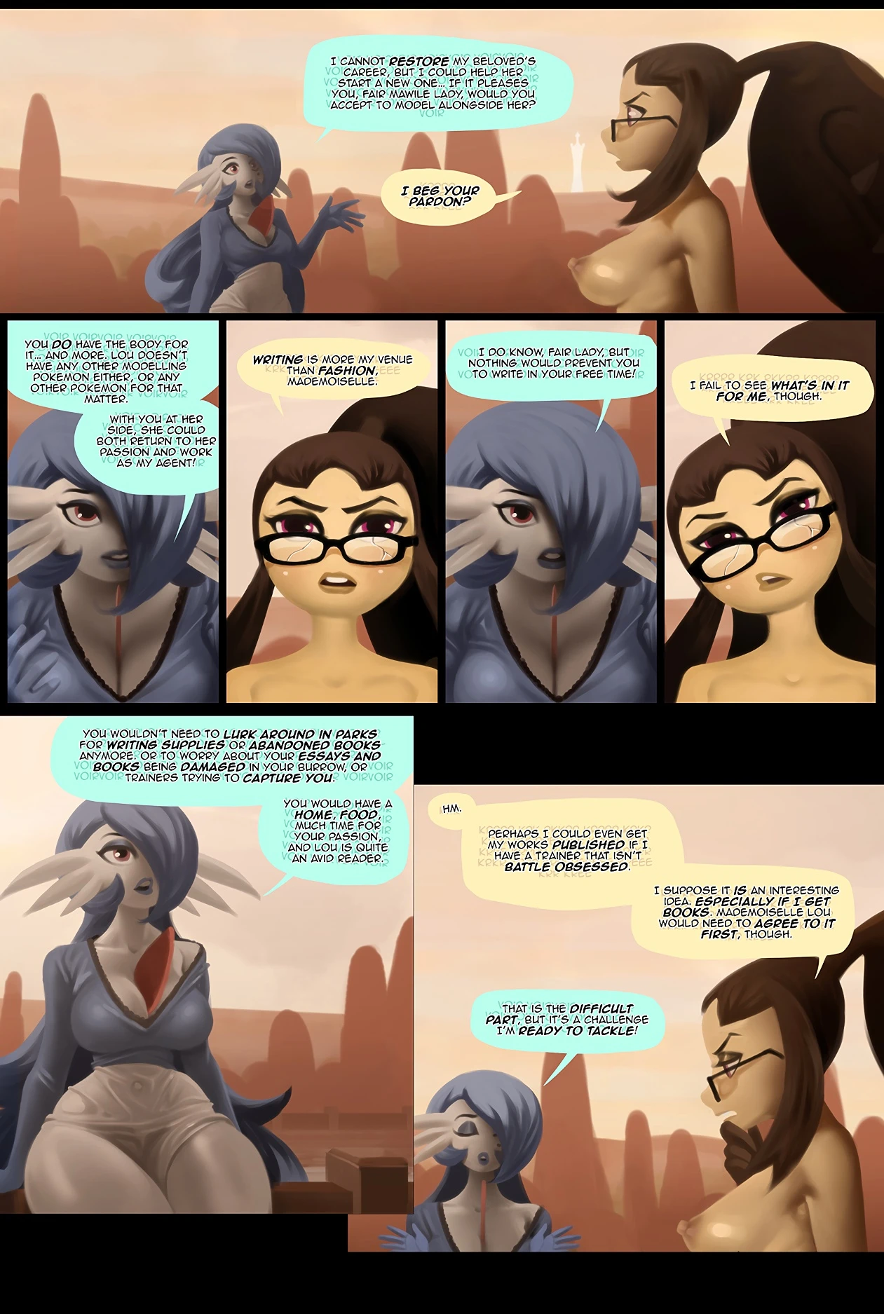 How My Gardevoir Became A Porn Star! Plogue porn comic picture 17