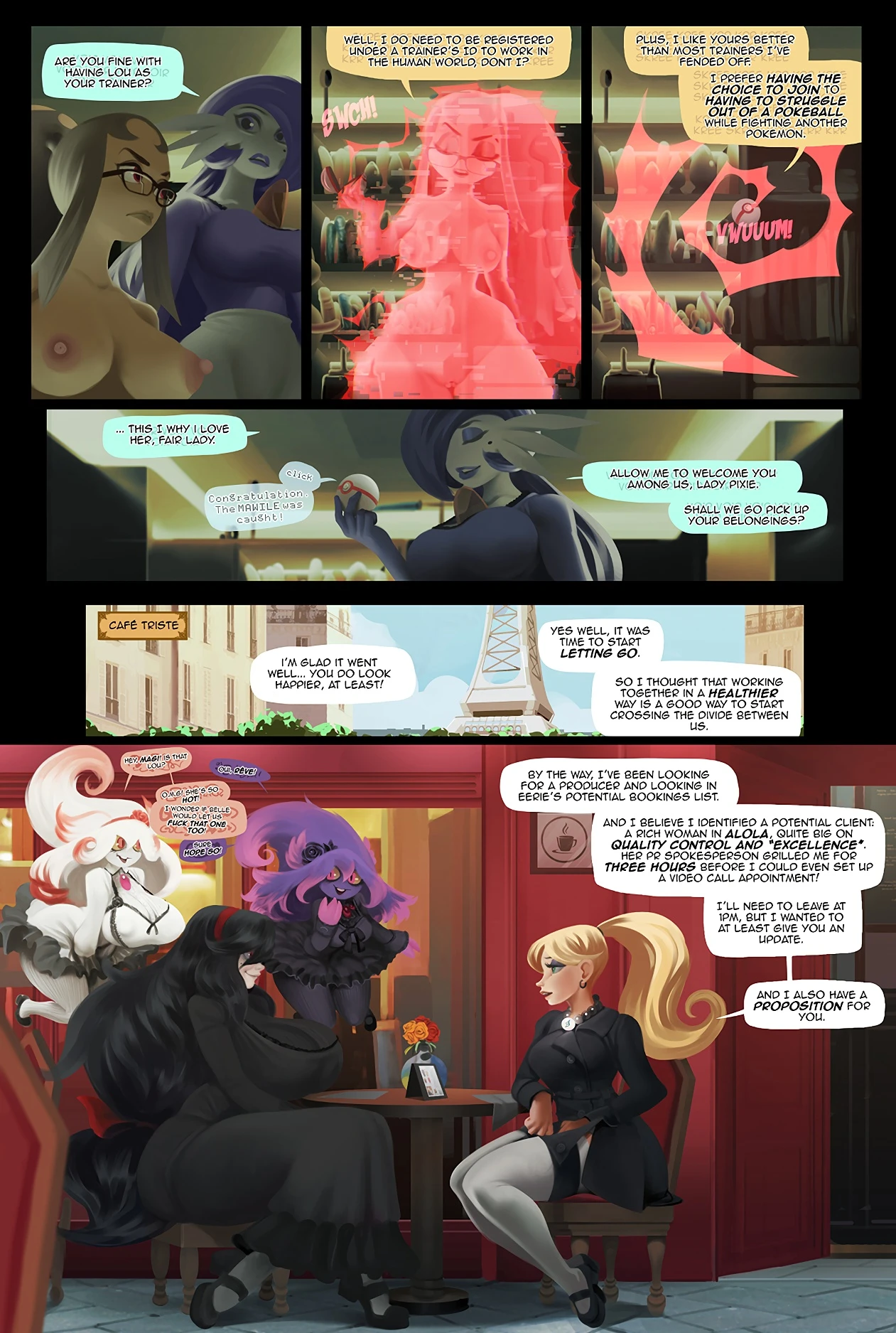 How My Gardevoir Became A Porn Star! Plogue porn comic picture 22