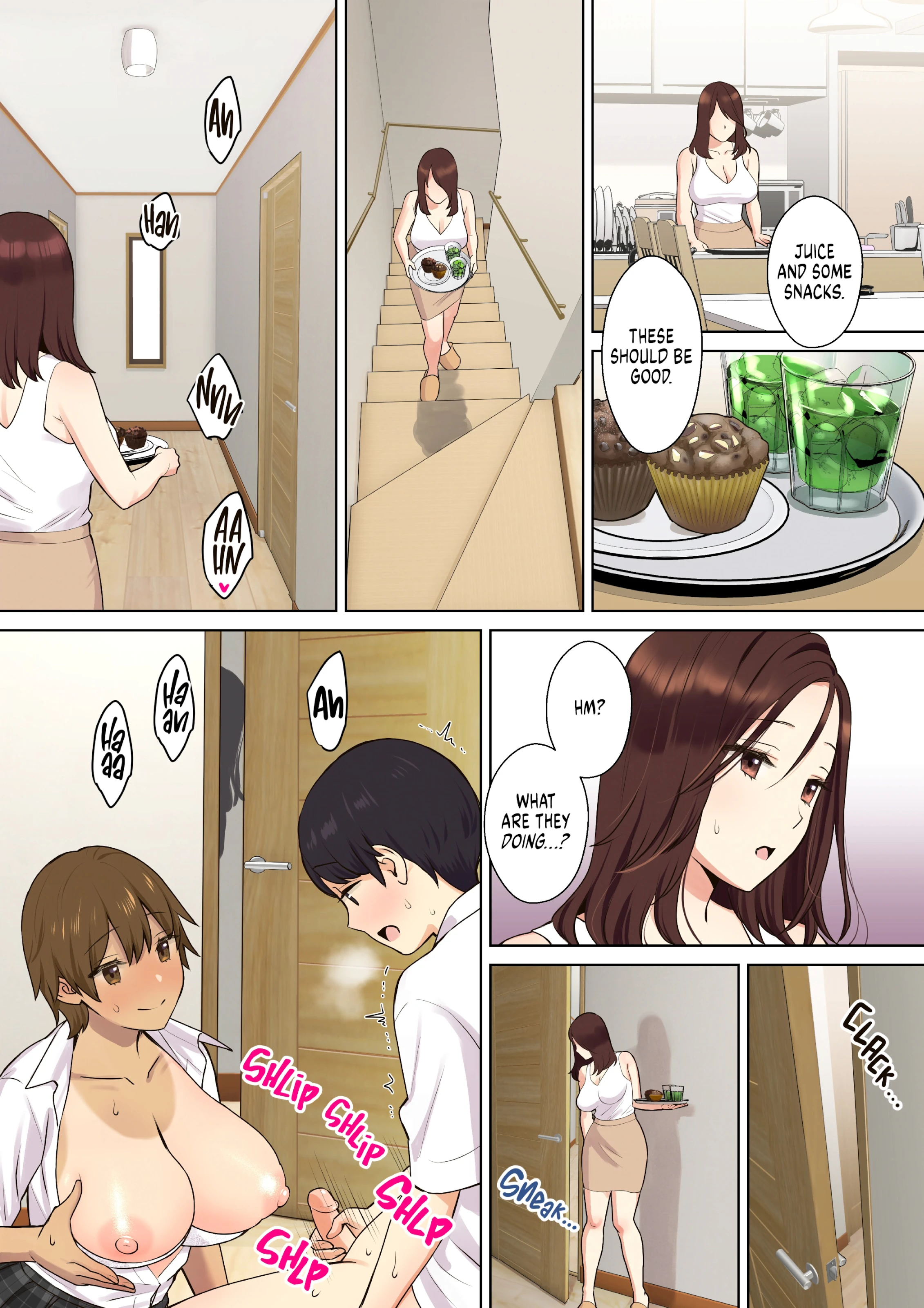 How My Girlfriend's Mom Took My Virginity porn comic picture 10