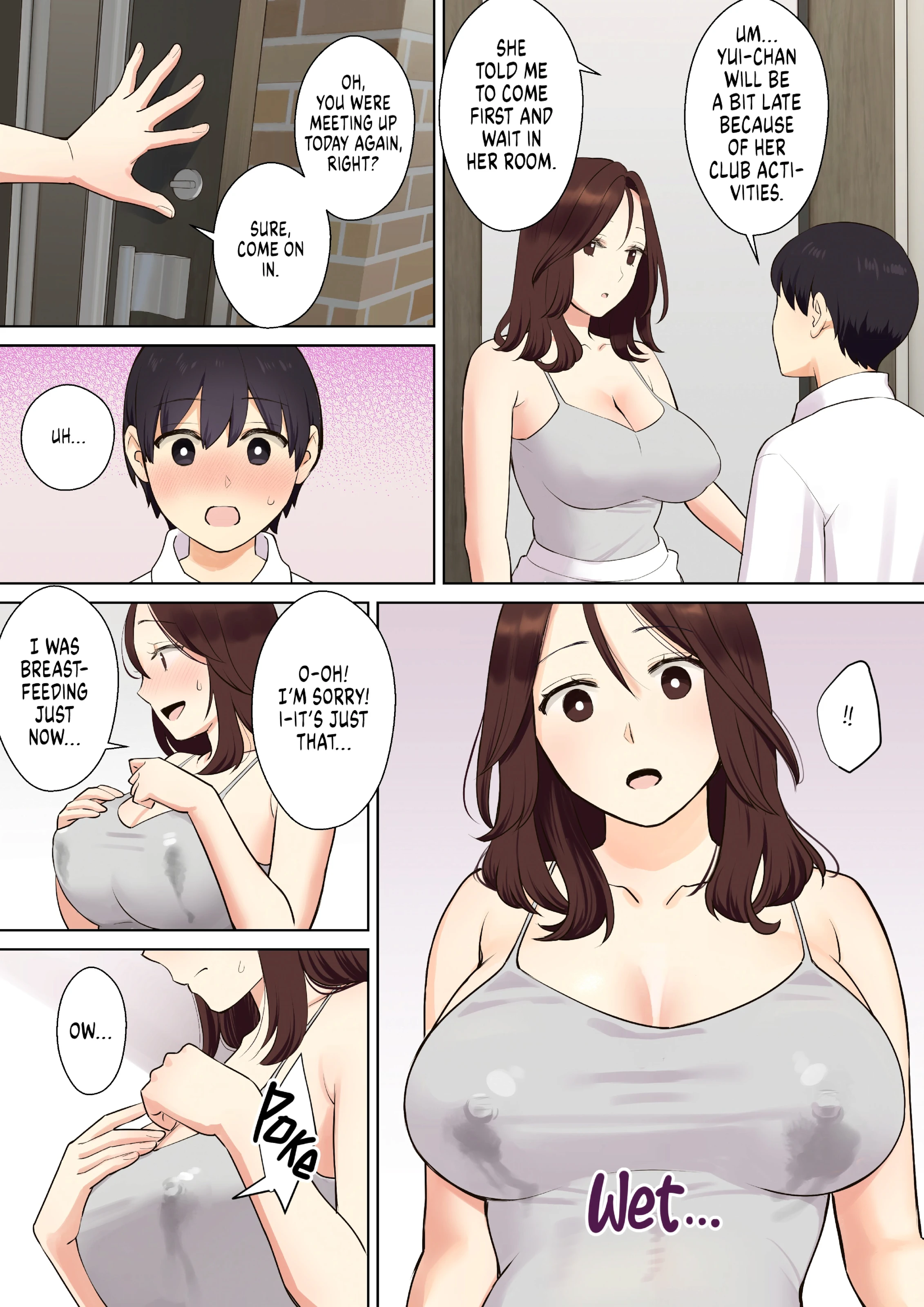 How My Girlfriend's Mom Took My Virginity porn comic picture 17