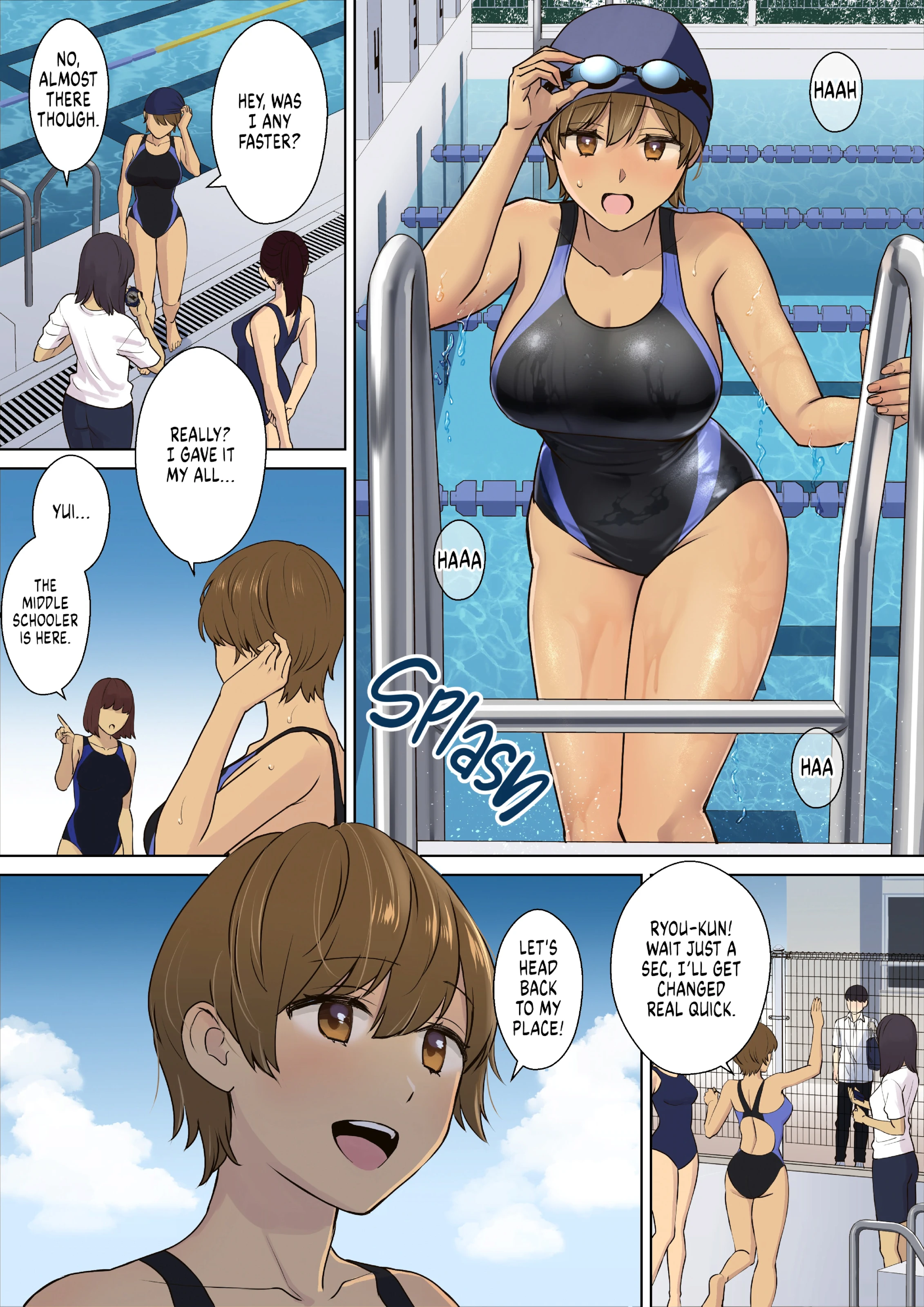 How My Girlfriend's Mom Took My Virginity porn comic picture 4