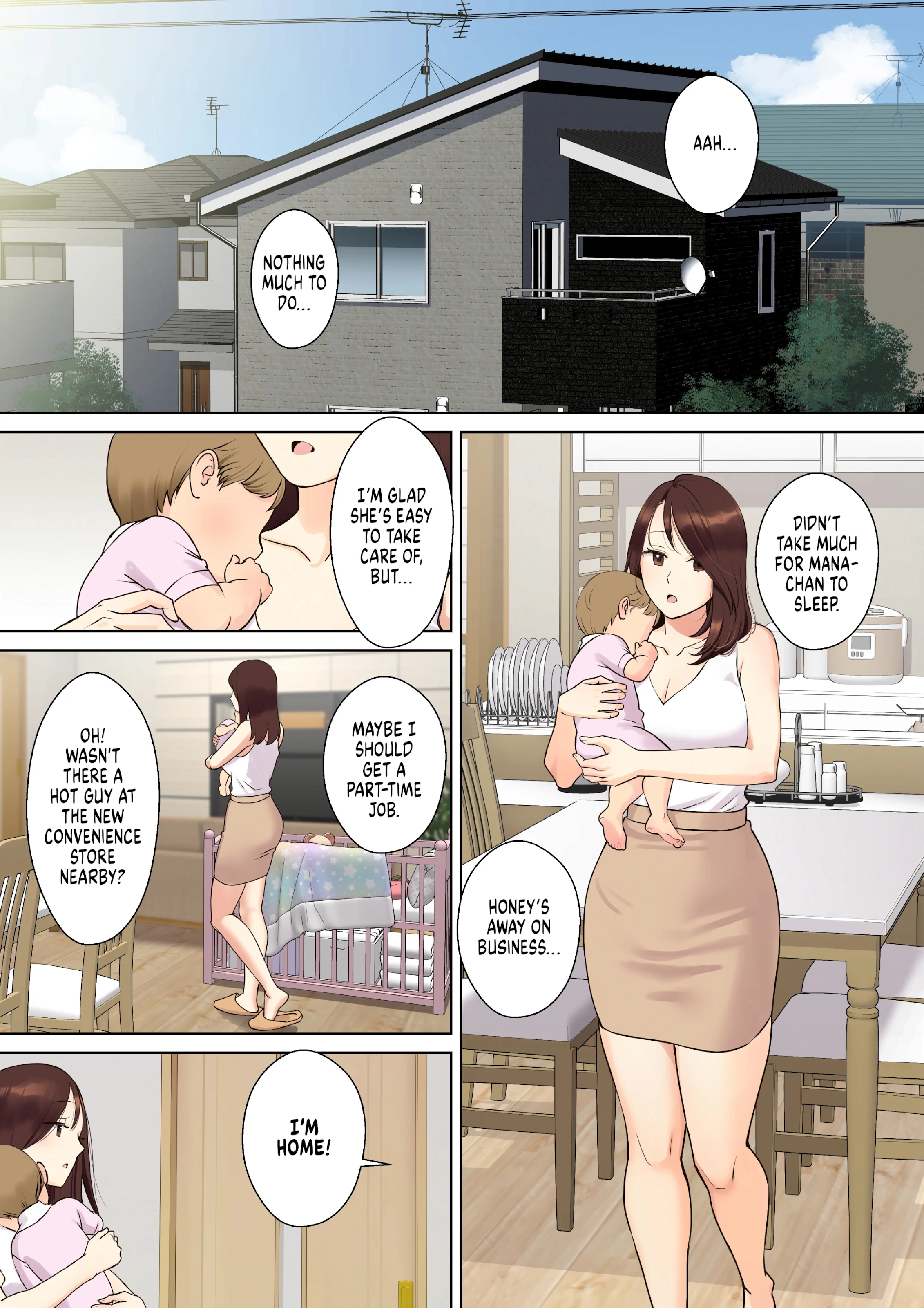How My Girlfriend's Mom Took My Virginity porn comic picture 5