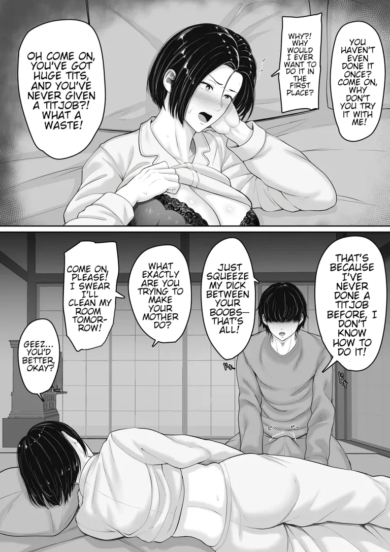 How My Hotheaded Mom And I Went From Always Fighting To Getting Along... After I Came Inside porn comic picture 10