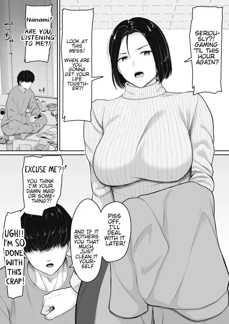 How My Hotheaded Mom And I Went From Always Fighting To Getting Along... After I Came Inside porn comic picture 2