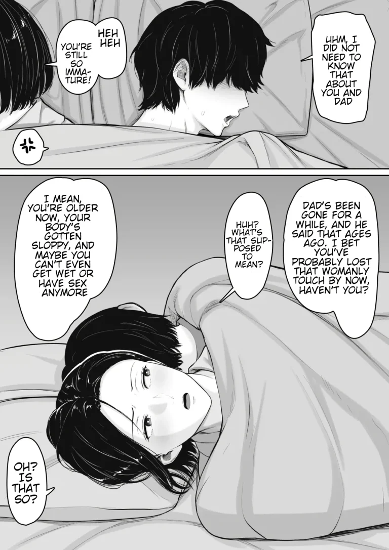 How My Hotheaded Mom And I Went From Always Fighting To Getting Along... After I Came Inside porn comic picture 6