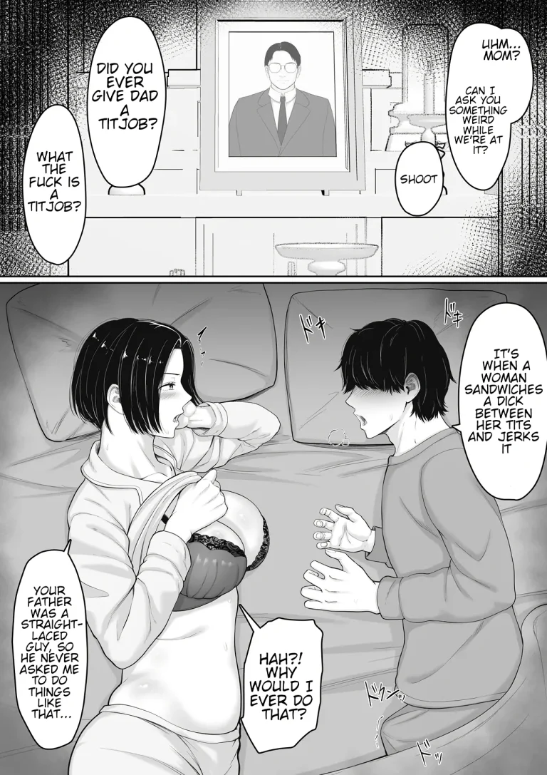 How My Hotheaded Mom And I Went From Always Fighting To Getting Along... After I Came Inside porn comic picture 9