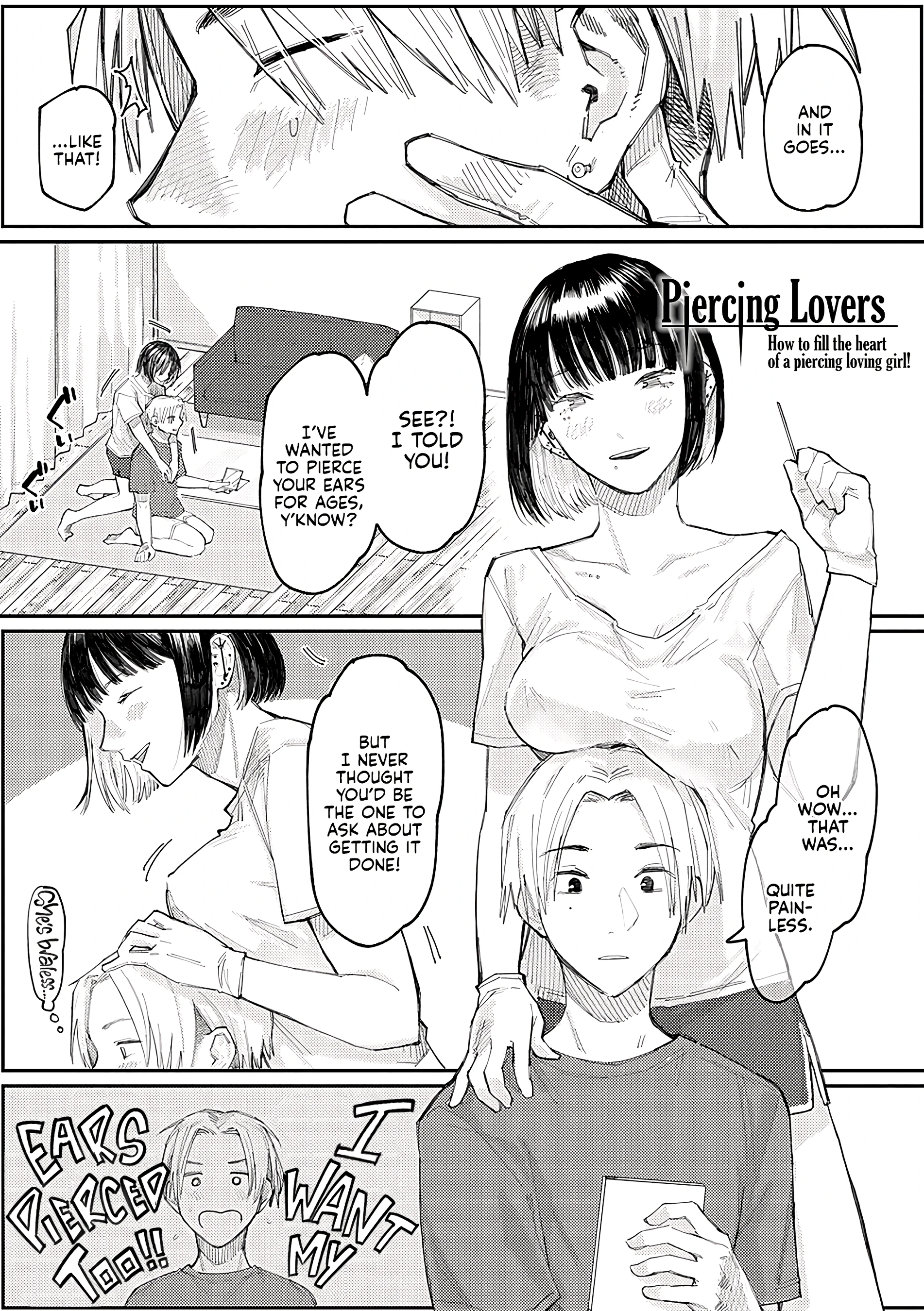 How to Fill the Heart of a Piercing Loving Girl porn comic picture 1