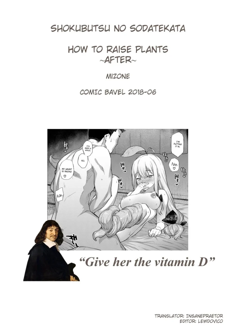 How to raise plants ~After~ | Shokubutsu no Sodatekata After porn comic picture 11