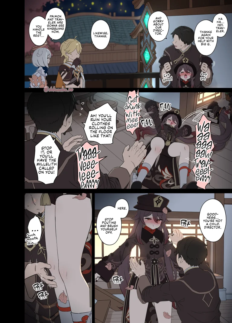 Hu Tao Has a Very Bad Night 1 porn comic picture 3