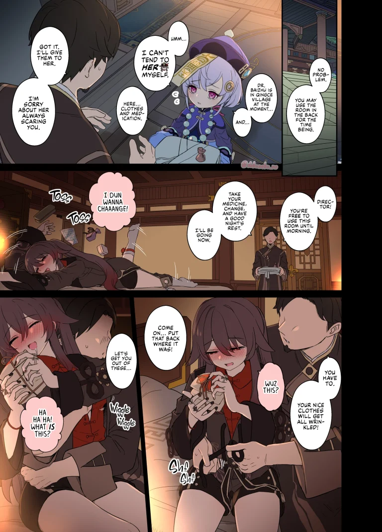 Hu Tao Has a Very Bad Night 1 porn comic picture 6