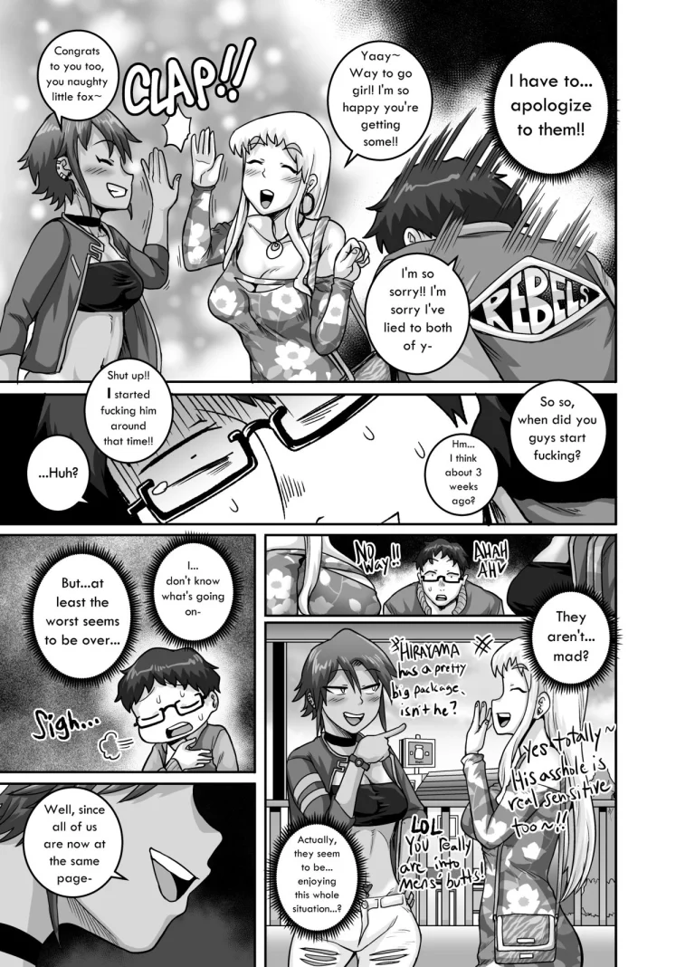Hungry Single Mothers ~Ochinpo Oogui Kaa-san-tachi ni Taberareru Ore~ porn comic picture 28