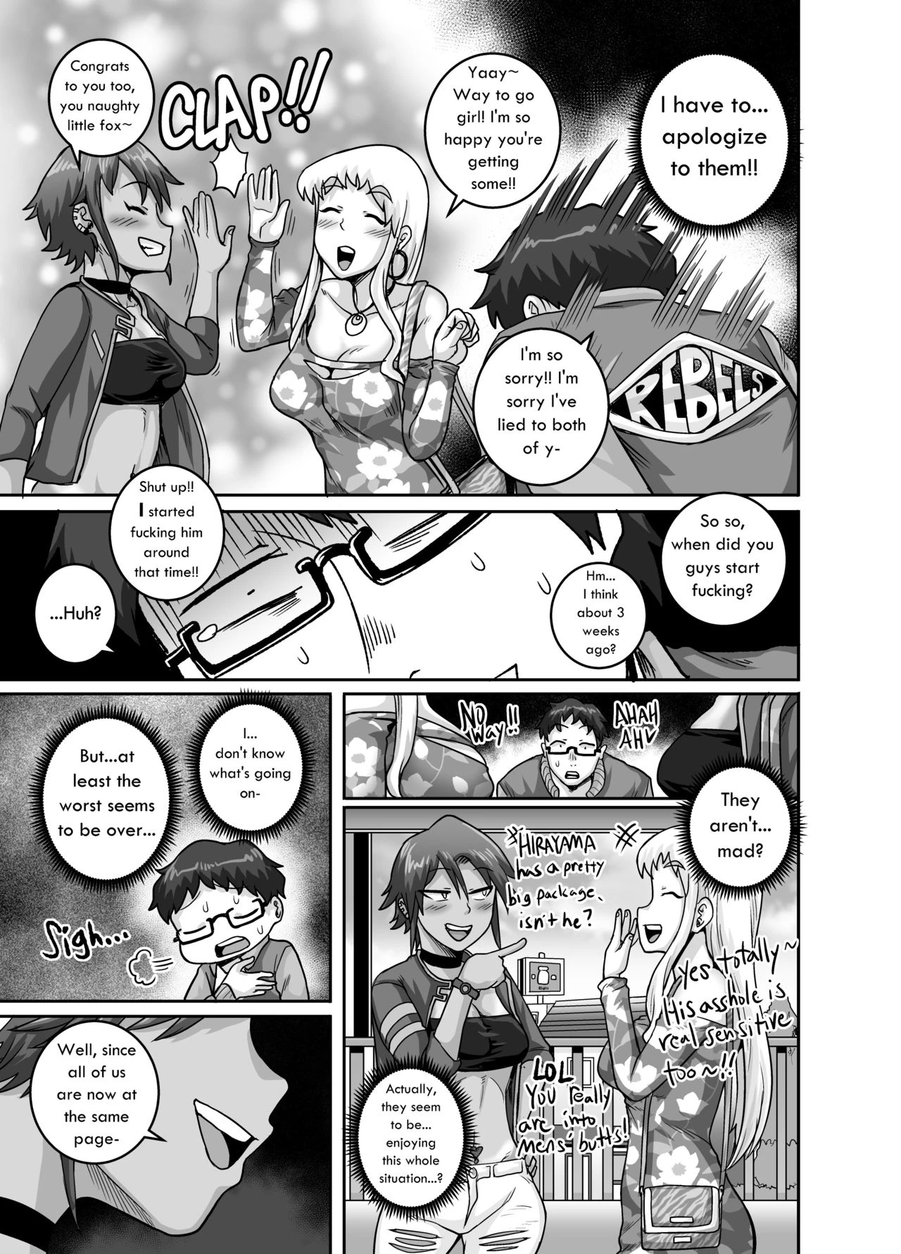 Hungry Single Mothers ~Ochinpo Oogui Kaa-san-tachi ni Taberareru Ore~ porn comic picture 28