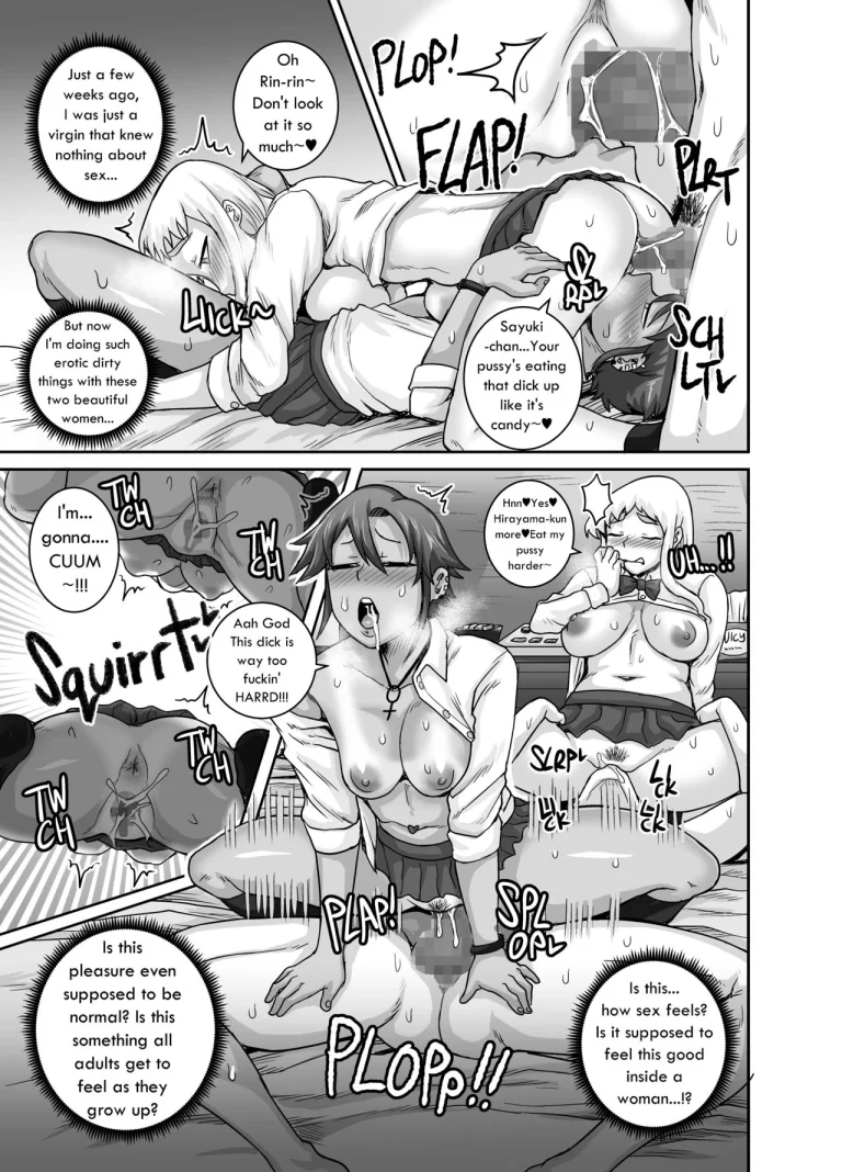 Hungry Single Mothers ~Ochinpo Oogui Kaa-san-tachi ni Taberareru Ore~ porn comic picture 40